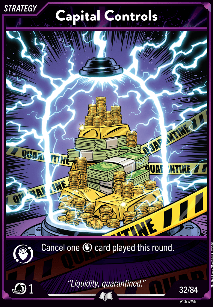 Capital Controls, Strategy card