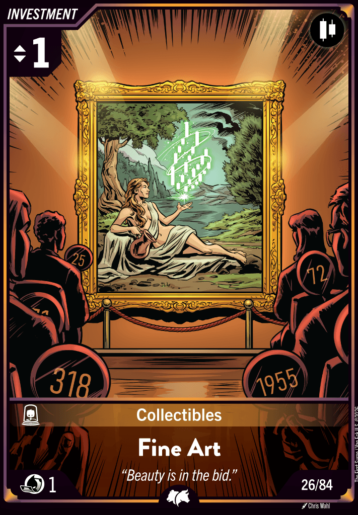 Fine Art, Investment card