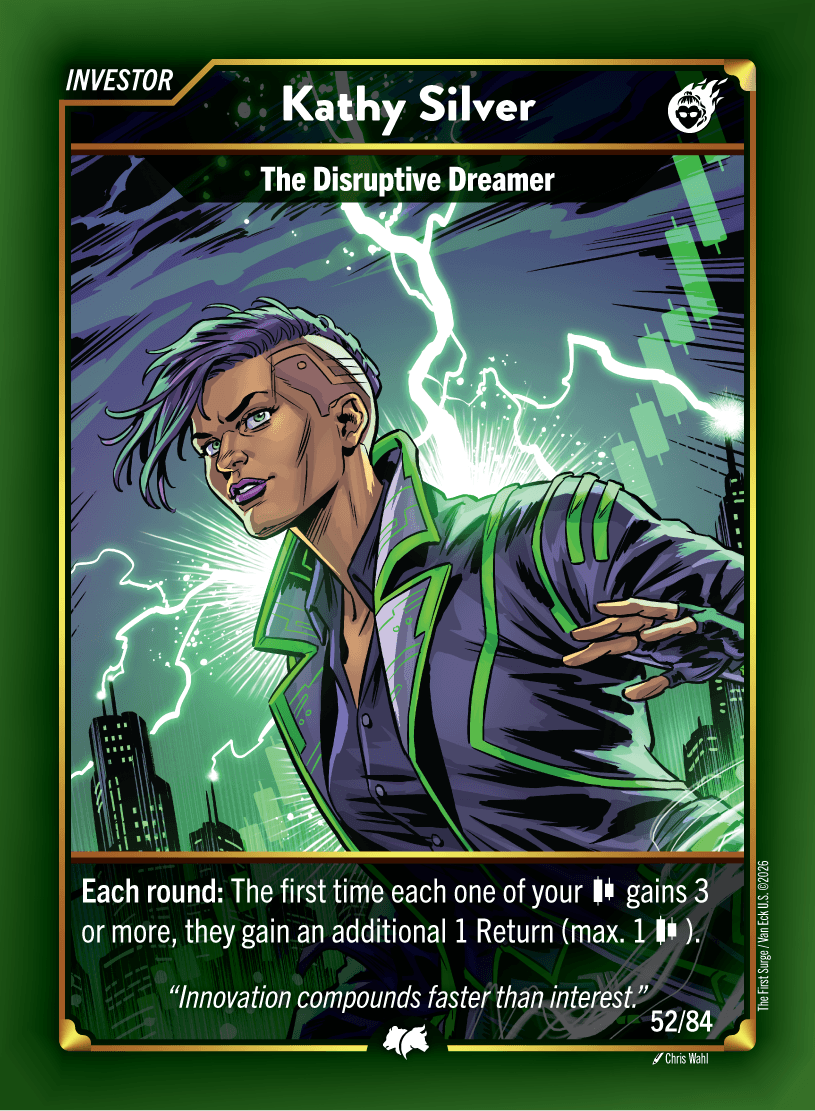 Kathy Silver, Investor card
